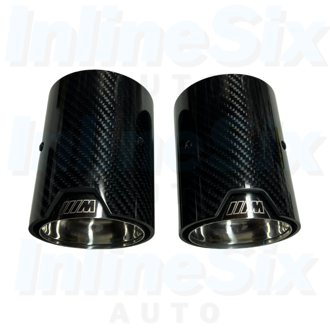 BMW M Performance Carbon Fiber Exhaust Pipe Finishers